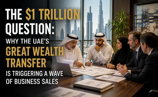 The $1 Trillion Question: Why the UAE's Great Wealth Transfer Is Triggering a Wave of Business Sales