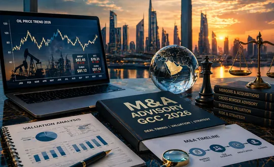 M&A Advisory GCC in 2026: What Oil Volatility Changes in Deal Timing and Valuation
