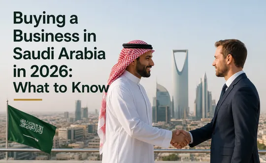 Buying a Business in Saudi Arabia in 2026: What Every Investor Must Know