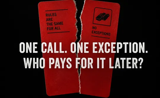 The Phone Call That Bent the Rules: What Every Business Owner Should Learn Before They Sign
