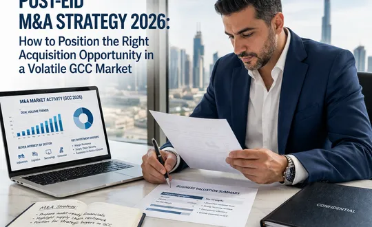 Post-Eid M&A Strategy 2026: How to Position the Right Acquisition Opportunity in a Volatile GCC Market