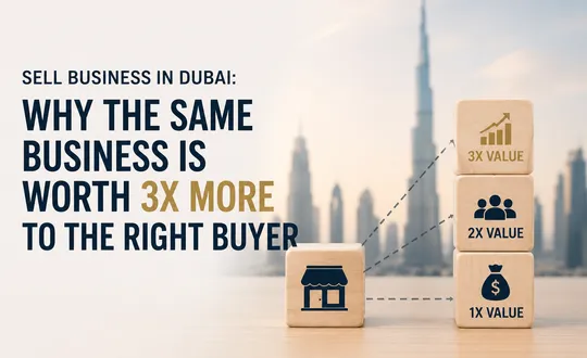  Sell Business in Dubai: Why the Same Business Is Worth 3x More to the Right Buyer
