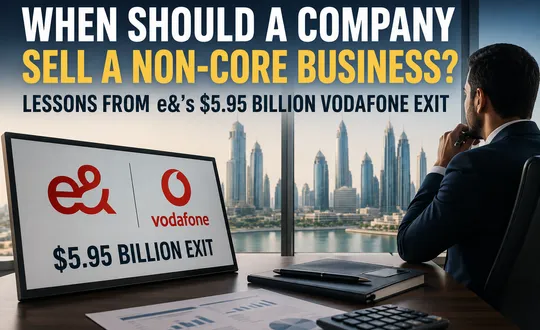 When Should a Company Sell a Non-Core Business? Lessons From e&'s $5.95 Billion Vodafone Exit